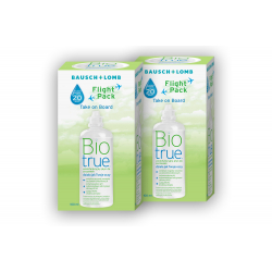 Biotrue 2 x 100 ml + pojemnik na soczewki